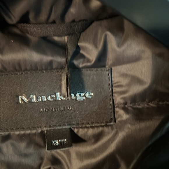 Mackage Black & Camo Parka - Picture 2 of 16